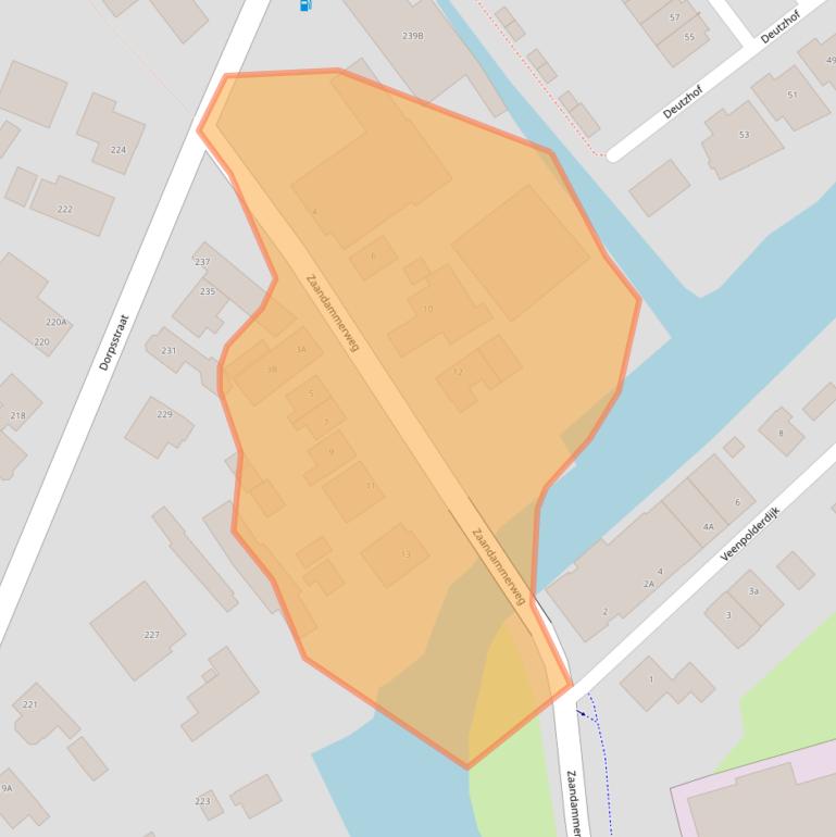 Kaart van postcodegebied 1566PE.