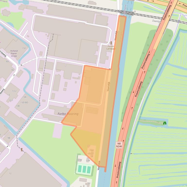 Kaart van postcodegebied 1566PS.