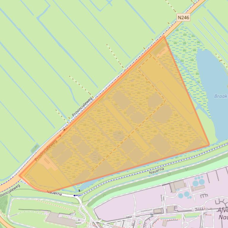 Kaart van postcodegebied 1566PT.