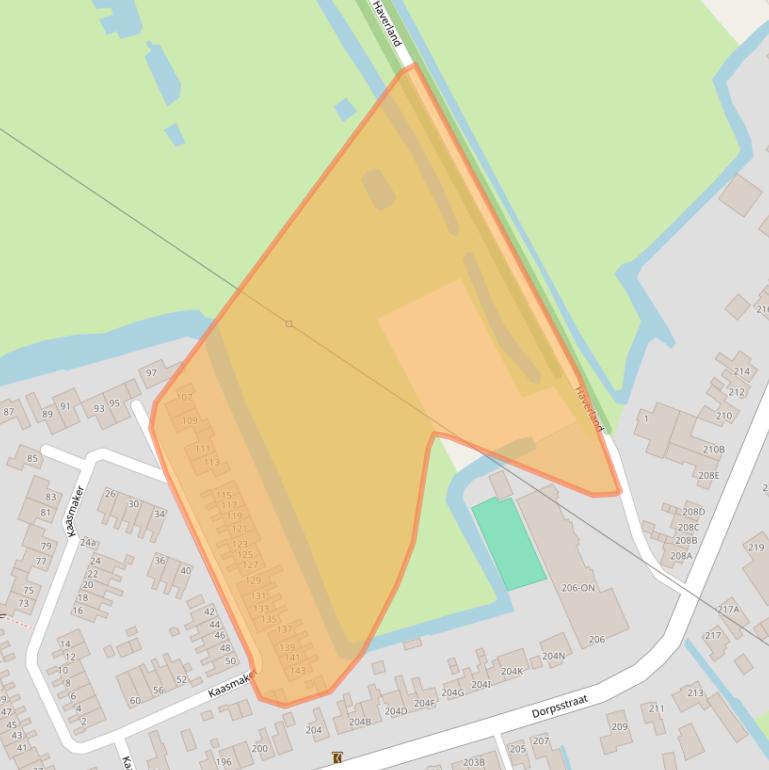 Kaart van postcodegebied 1566RD.