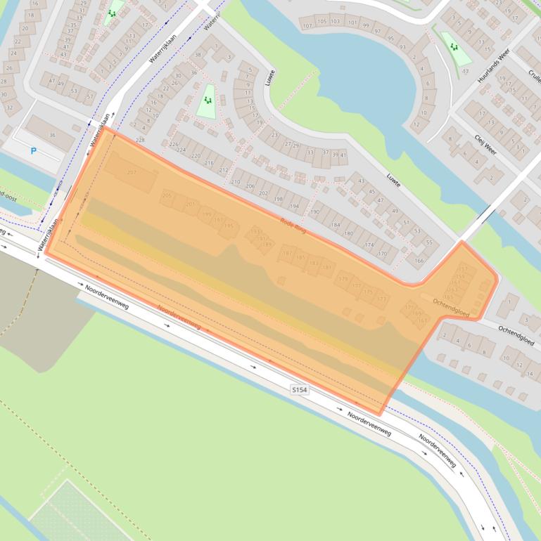 Kaart van postcodegebied 1566TW.