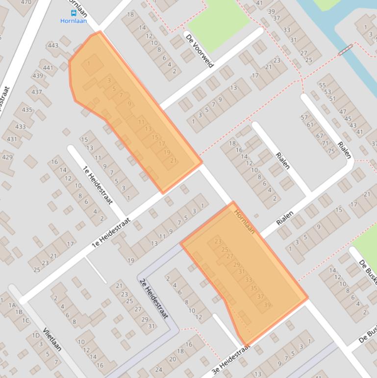 Kaart van postcodegebied 1566VK.