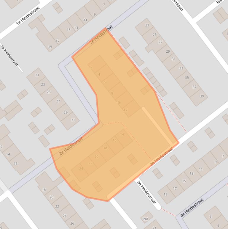 Kaart van postcodegebied 1566VR.