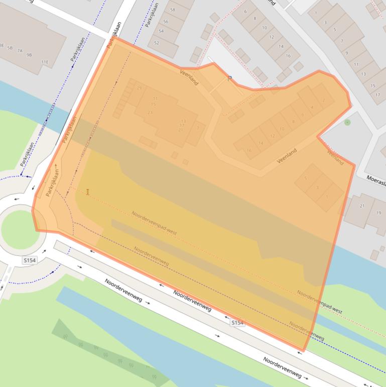 Kaart van postcodegebied 1567CB.