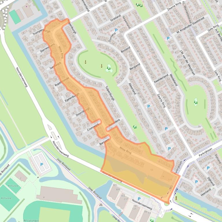 Kaart van postcodegebied 1567CG.