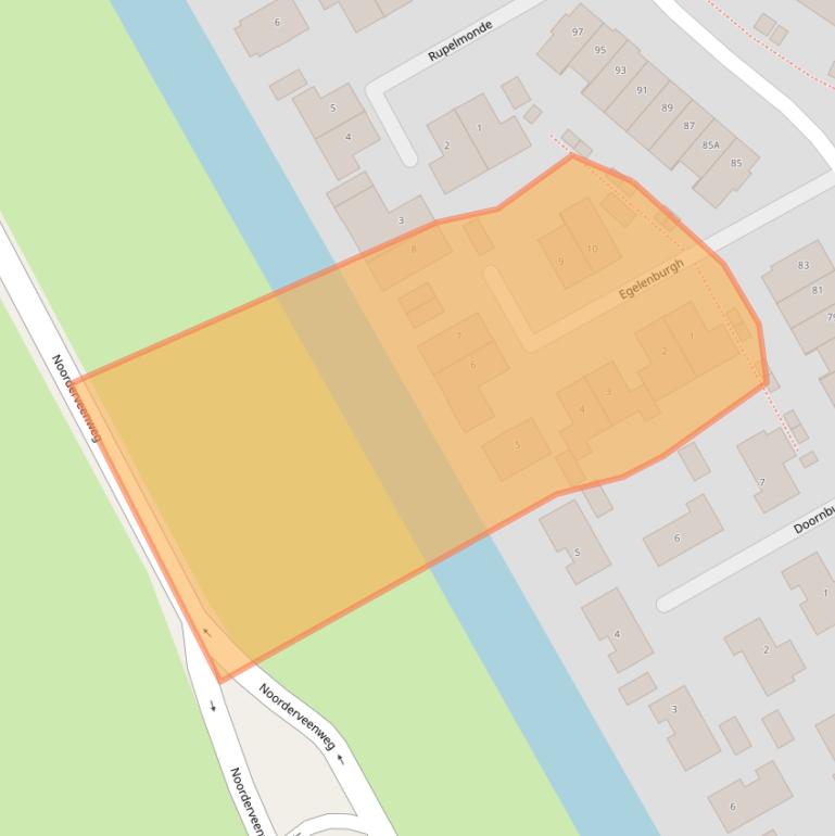 Kaart van postcodegebied 1567CM.