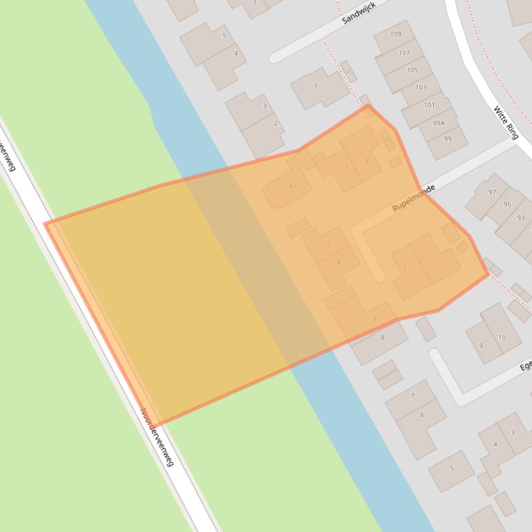 Kaart van postcodegebied 1567CN.