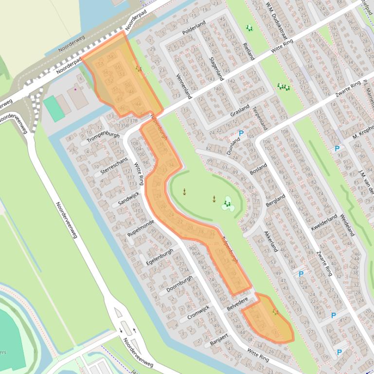 Kaart van postcodegebied 1567CT.