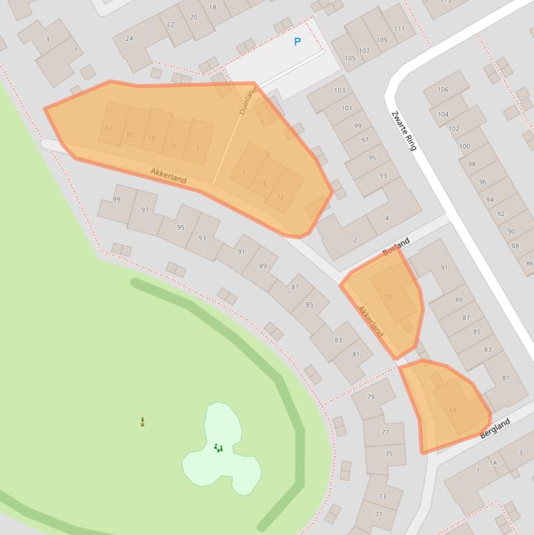 Kaart van postcodegebied 1567EL.