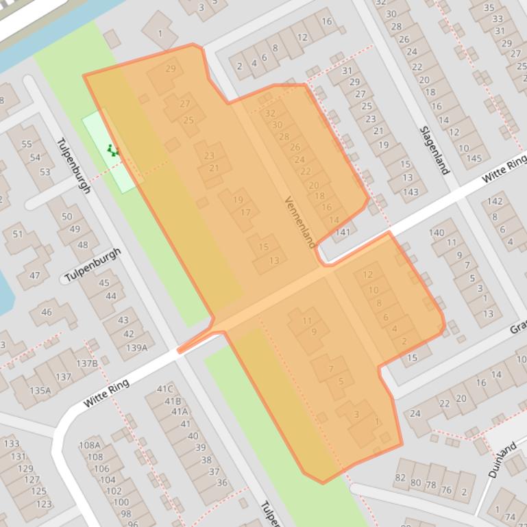 Kaart van postcodegebied 1567EM.
