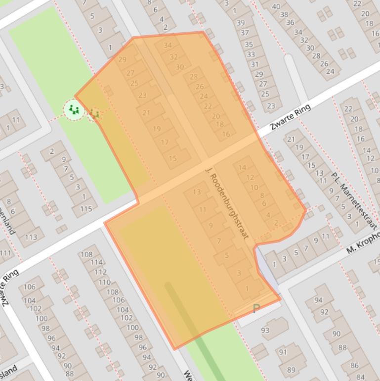 Kaart van postcodegebied 1567GR.