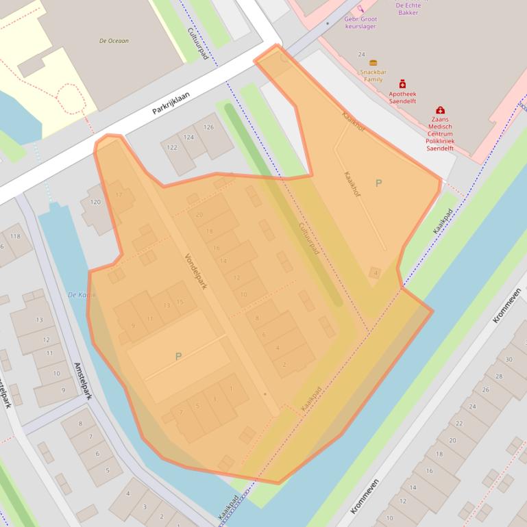 Kaart van postcodegebied 1567HC.
