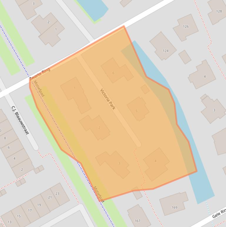 Kaart van postcodegebied 1567HM.