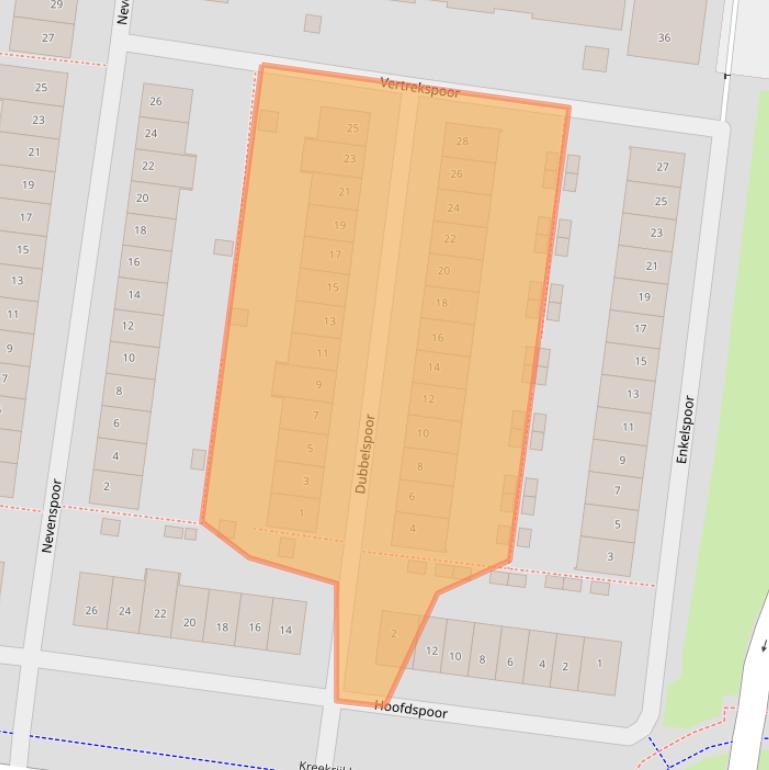 Kaart van postcodegebied 1567LG.