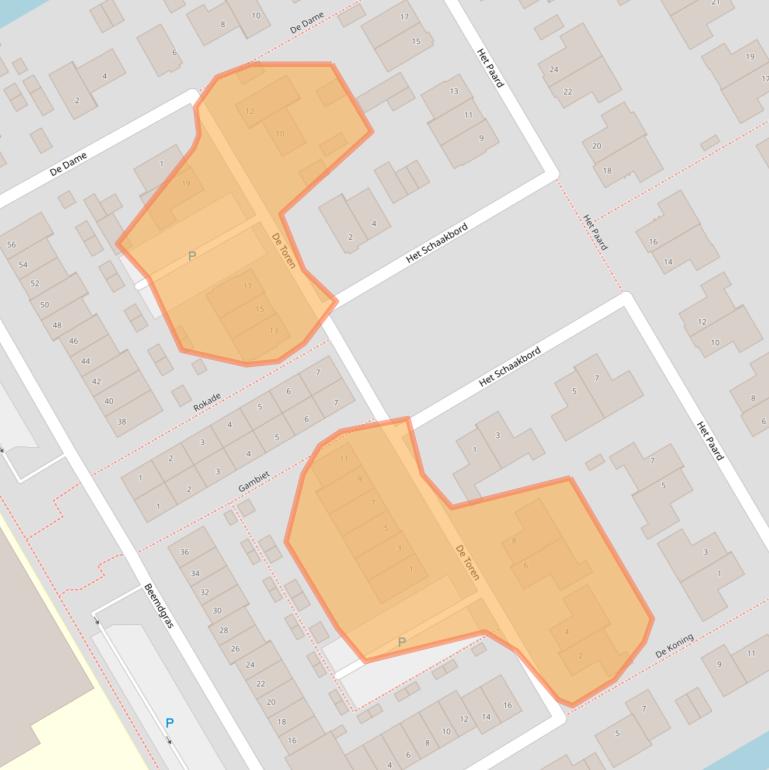Kaart van postcodegebied 1567MJ.
