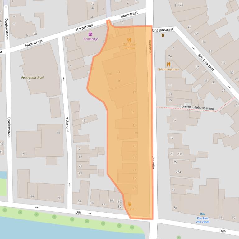 Kaart van postcodegebied 1601HB.