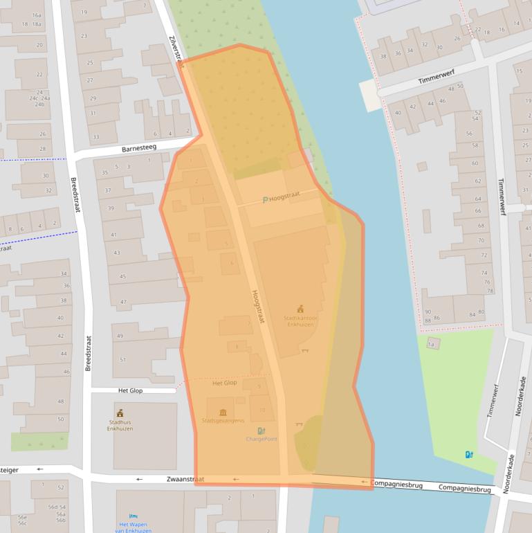 Kaart van postcodegebied 1601KT.