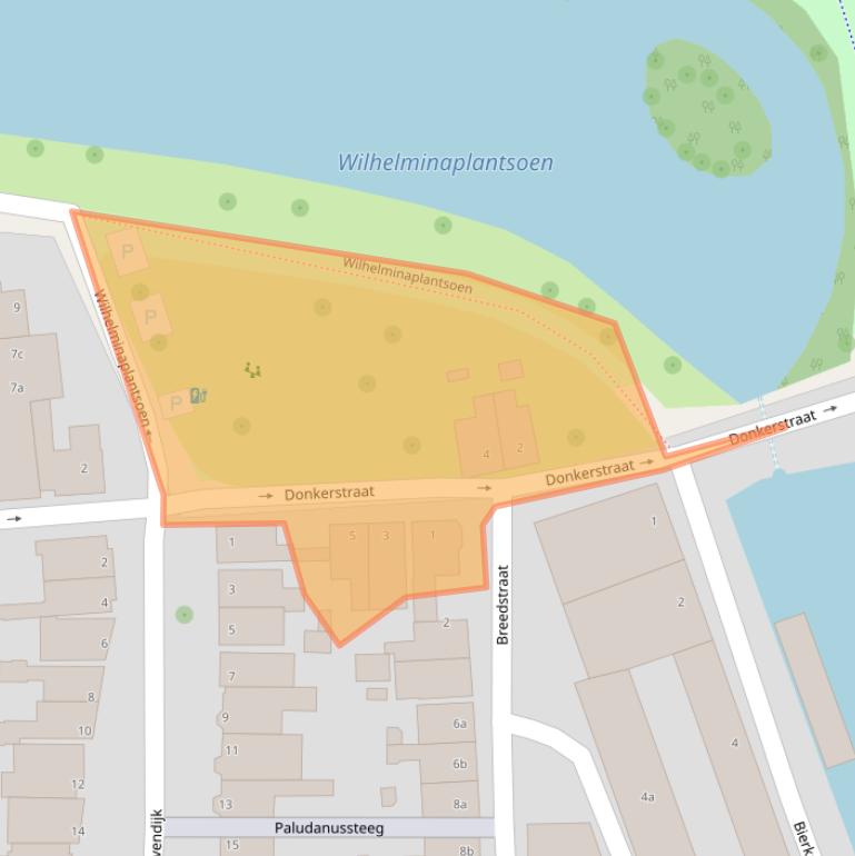 Kaart van postcodegebied 1601LL.