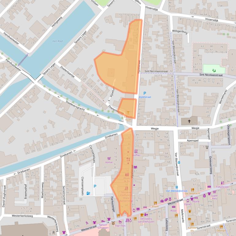 Kaart van postcodegebied 1601NK.