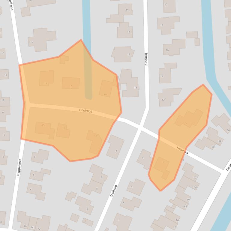 Kaart van postcodegebied 1602GR.