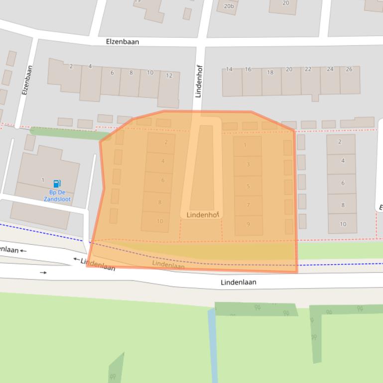 Kaart van postcodegebied 1602RB.