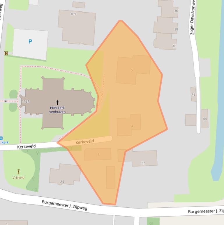 Kaart van postcodegebied 1606AV.