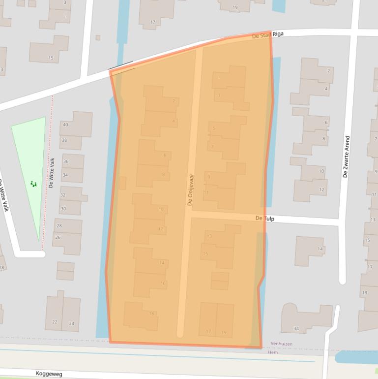 Kaart van postcodegebied 1606DL.