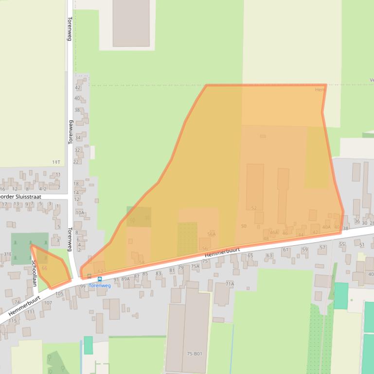 Kaart van postcodegebied 1607CK.