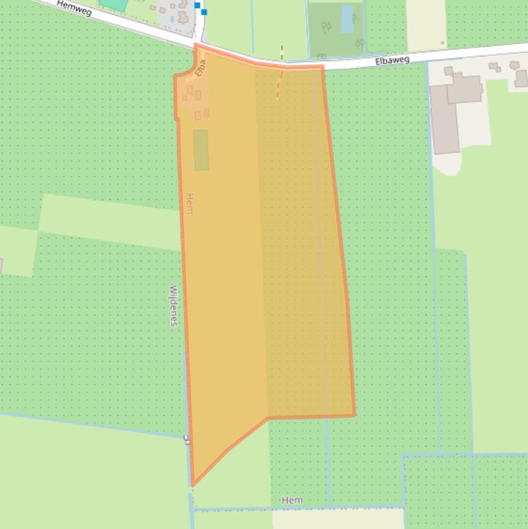 Kaart van postcodegebied 1607MR.