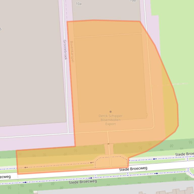 Kaart van postcodegebied 1611HV.