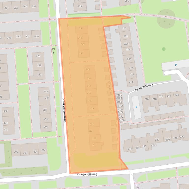 Kaart van postcodegebied 1613HH.