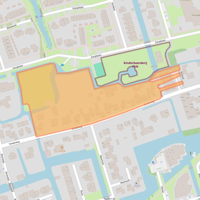 Kaart van postcodegebied 1616AC.