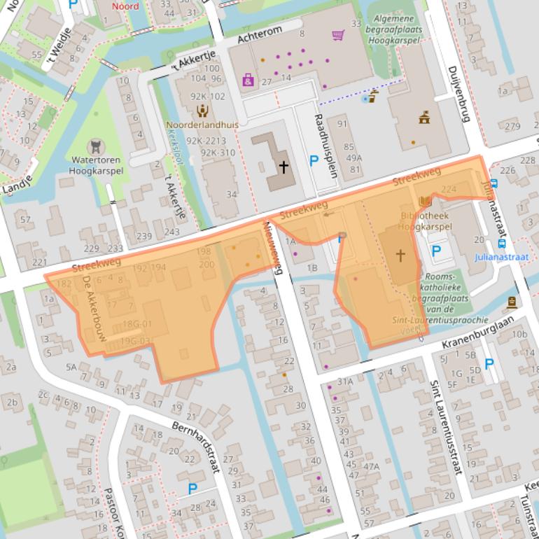 Kaart van postcodegebied 1616AN.