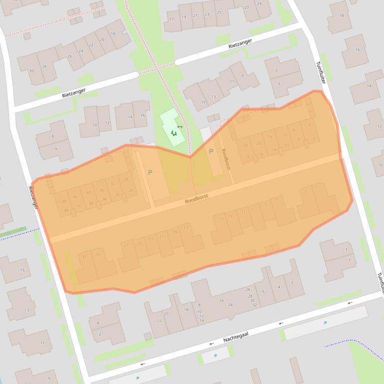 Kaart van postcodegebied 1616HC.