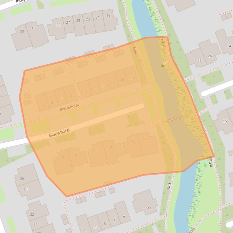 Kaart van postcodegebied 1616HN.