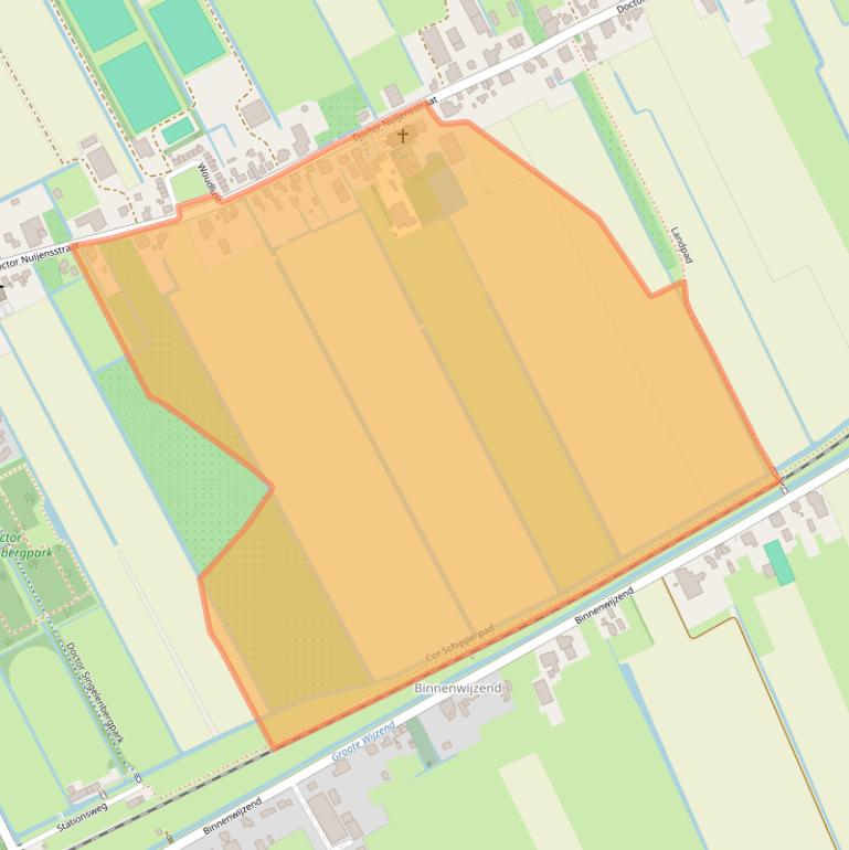 Kaart van postcodegebied 1617KD.