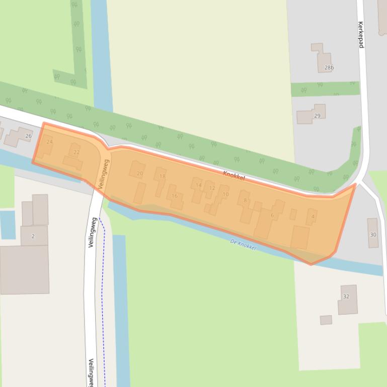 Kaart van postcodegebied 1619AG.