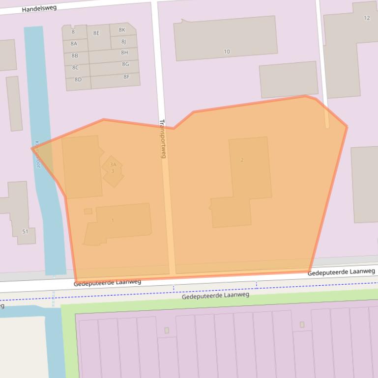 Kaart van postcodegebied 1619BG.