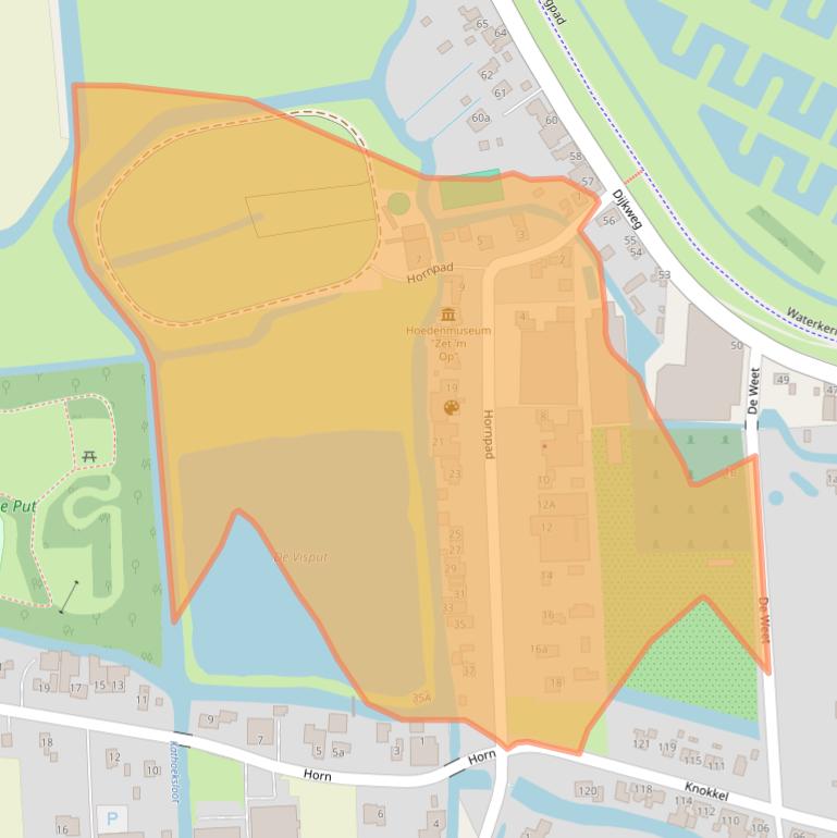 Kaart van postcodegebied 1619BP.