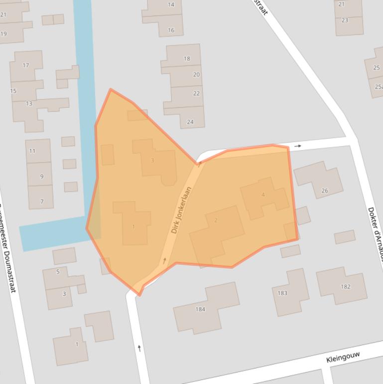 Kaart van postcodegebied 1619CZ.