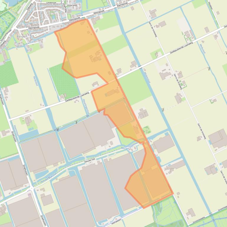 Kaart van postcodegebied 1619PH.