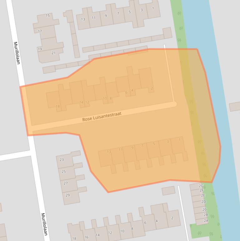 Kaart van postcodegebied 1619VG.