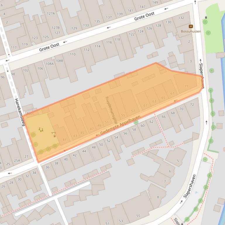 Kaart van postcodegebied 1621BM.