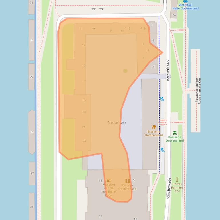 Kaart van postcodegebied 1621DG.