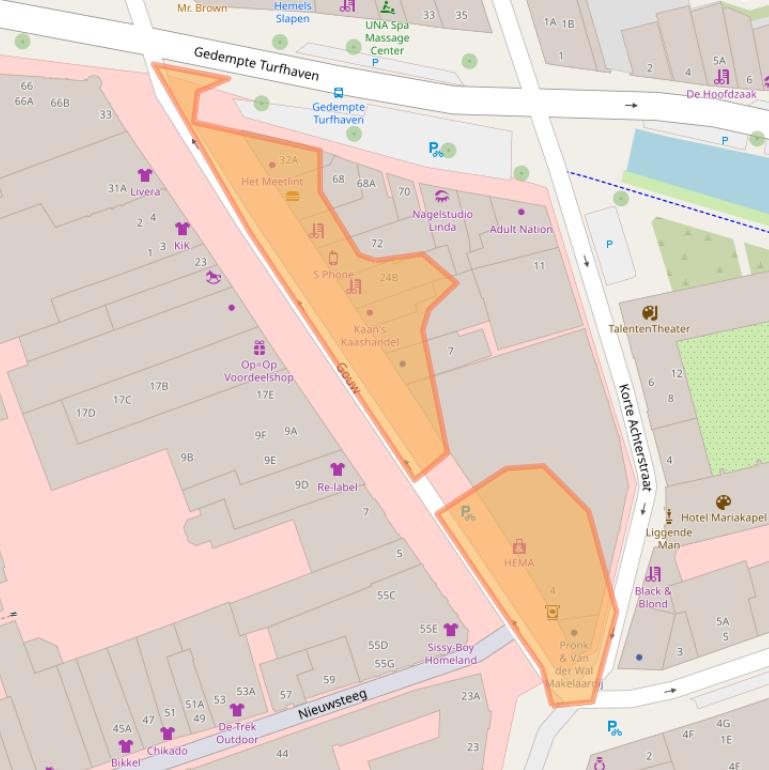 Kaart van postcodegebied 1621HB.