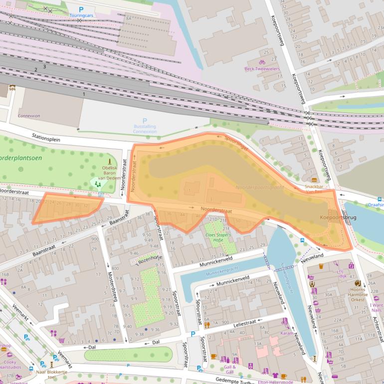Kaart van postcodegebied 1621HV.