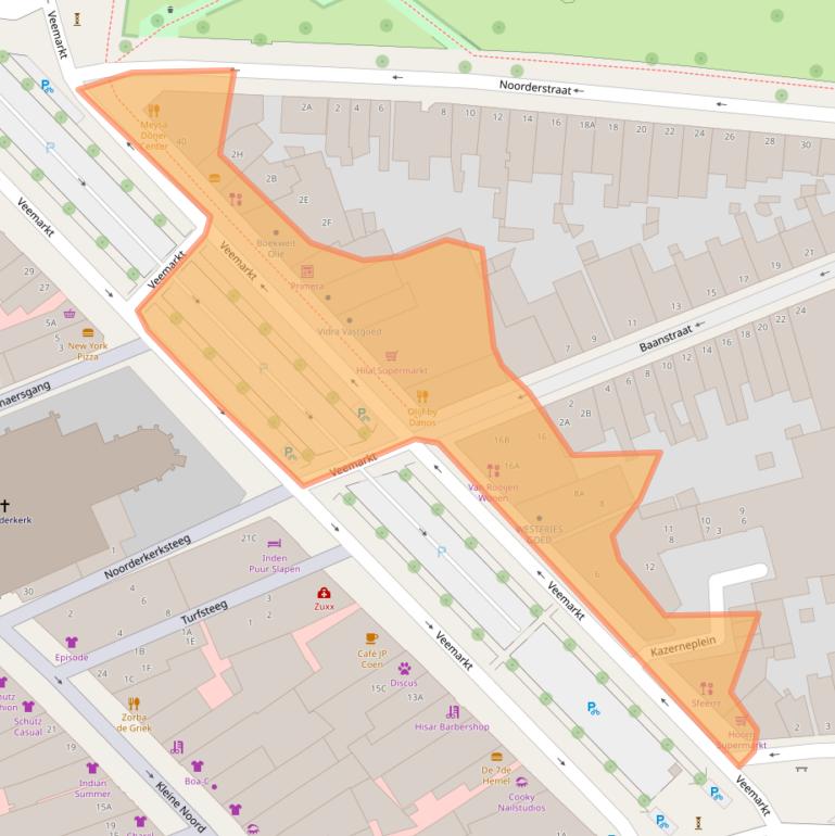 Kaart van postcodegebied 1621JC.