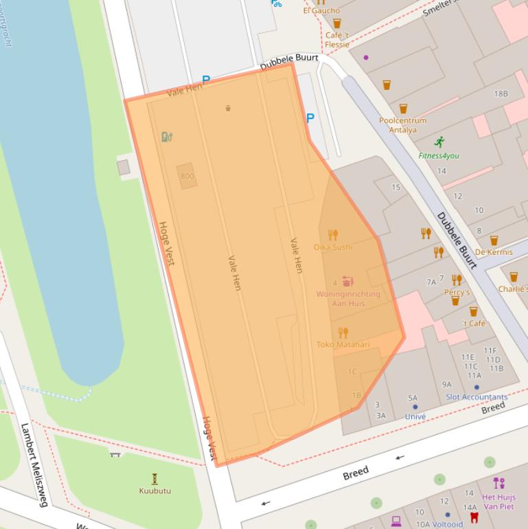 Kaart van postcodegebied 1621JX.