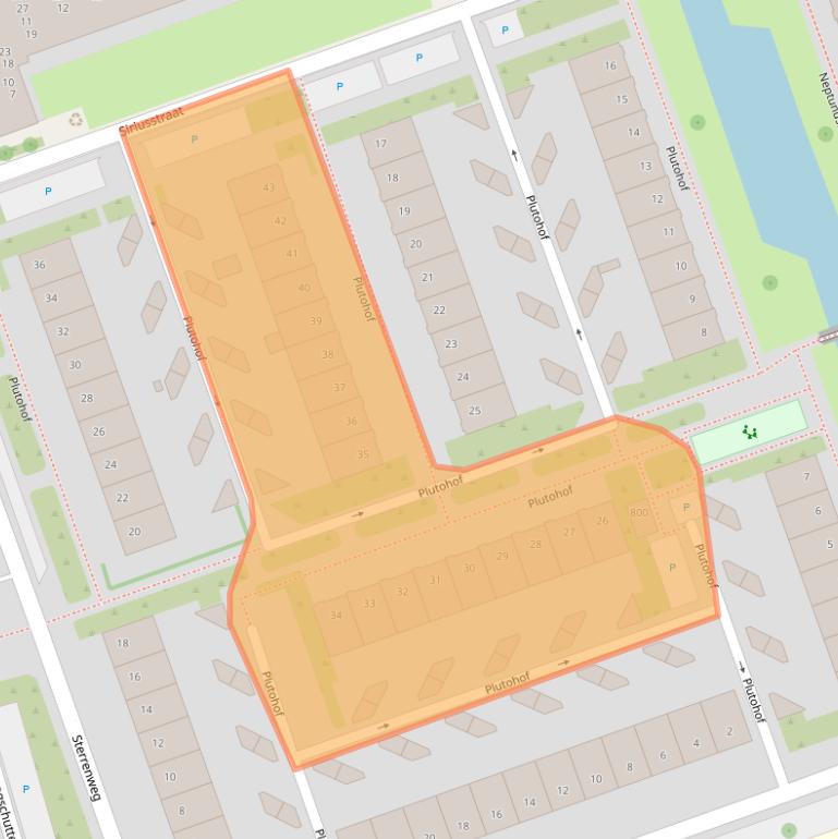 Kaart van postcodegebied 1622BX.