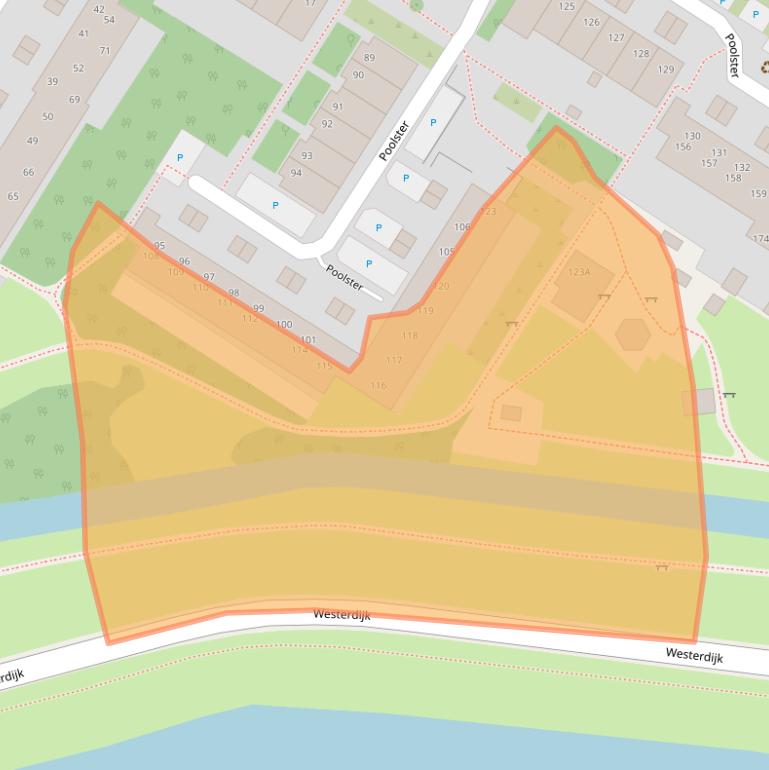 Kaart van postcodegebied 1622EH.